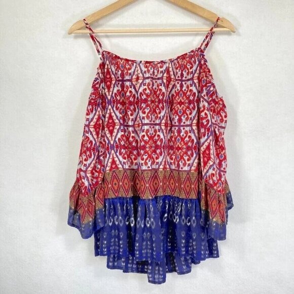 5 Piece Tank Top Bundle Lightweight Summer Beach Vacation Flowy Boho XS - Picture 13 of 13